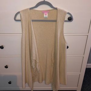 Lilly Pulitzer Fringe Vest